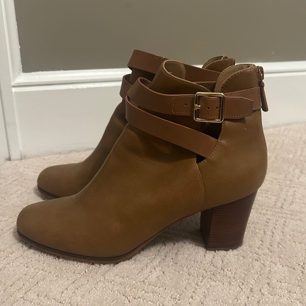 Cole Hahn Leather Booties